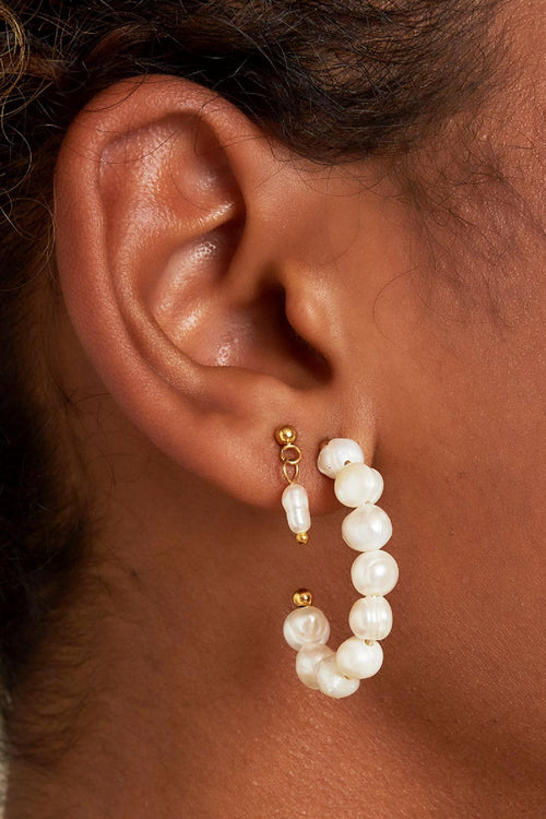 Boucles d'oreilles pendantes en acier inoxydable, forme irrégulière, collection décontractée et simple pour femmes