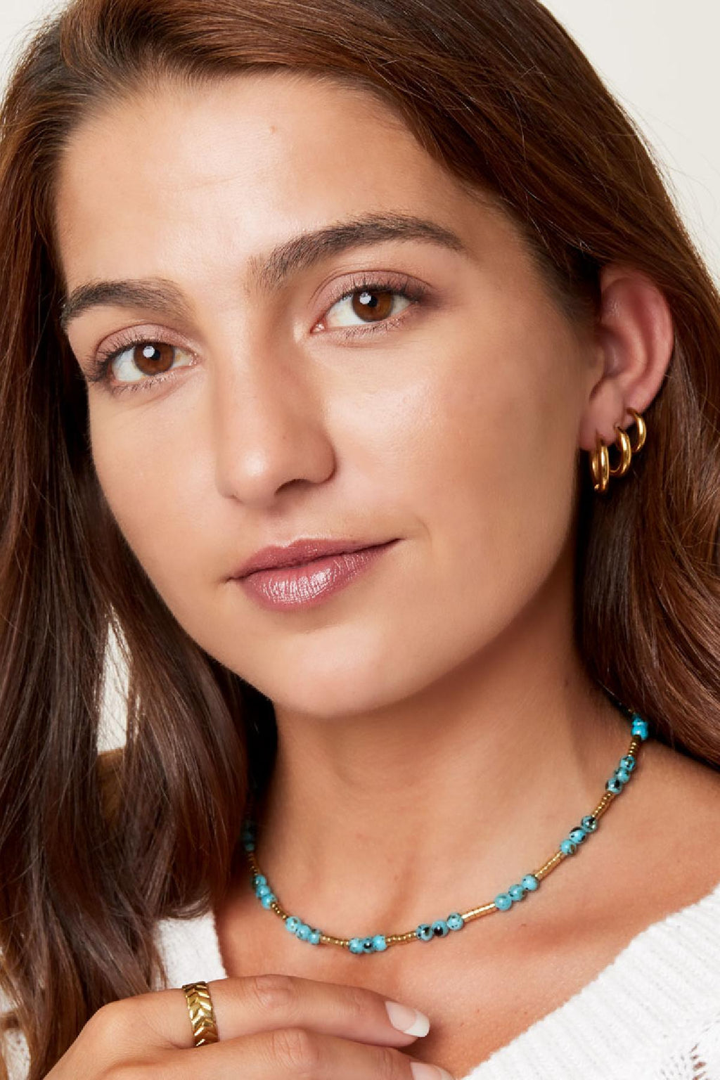 Ensemble de 3 boucles d'oreilles créoles