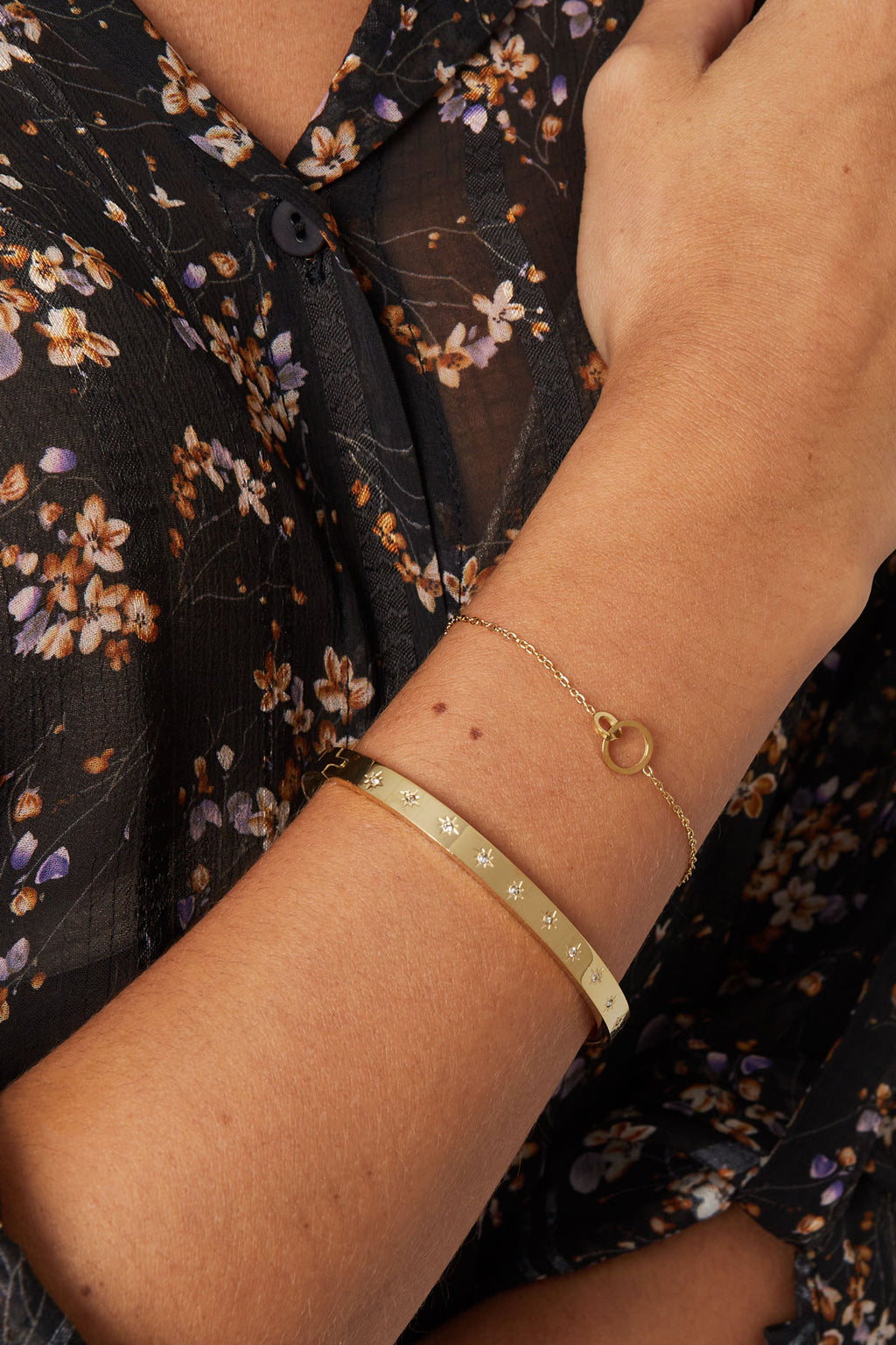 bracelet esclave étoiles