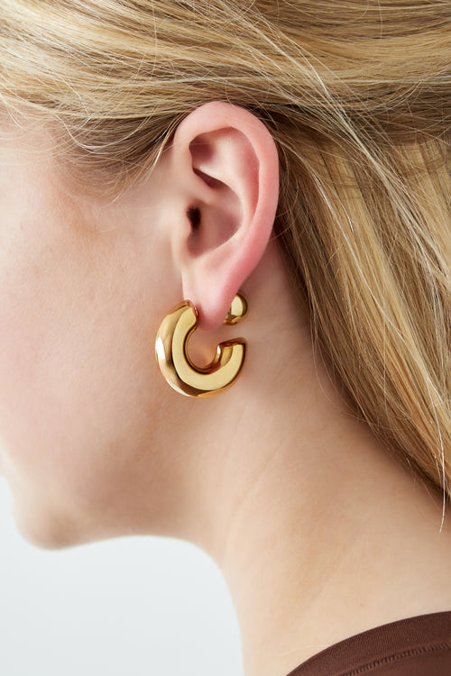 Boucles d'oreilles créoles cercle Casual Daily Simple Series Bijoux pour femmes