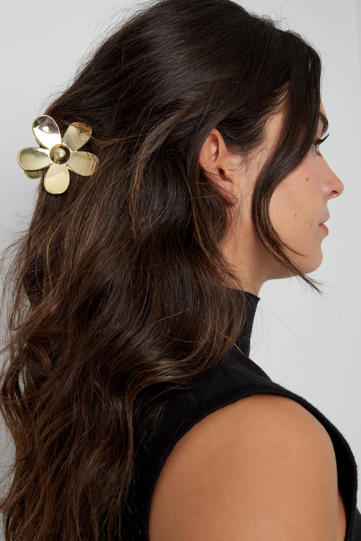 Pince à cheveux Daisy - dorée