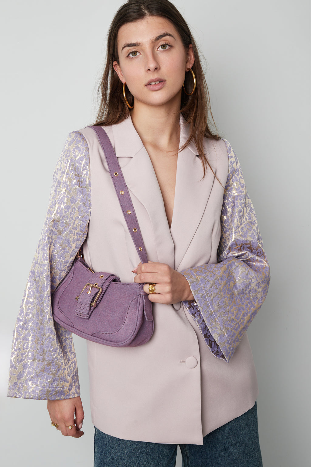 Sac coloré avec détail boucle