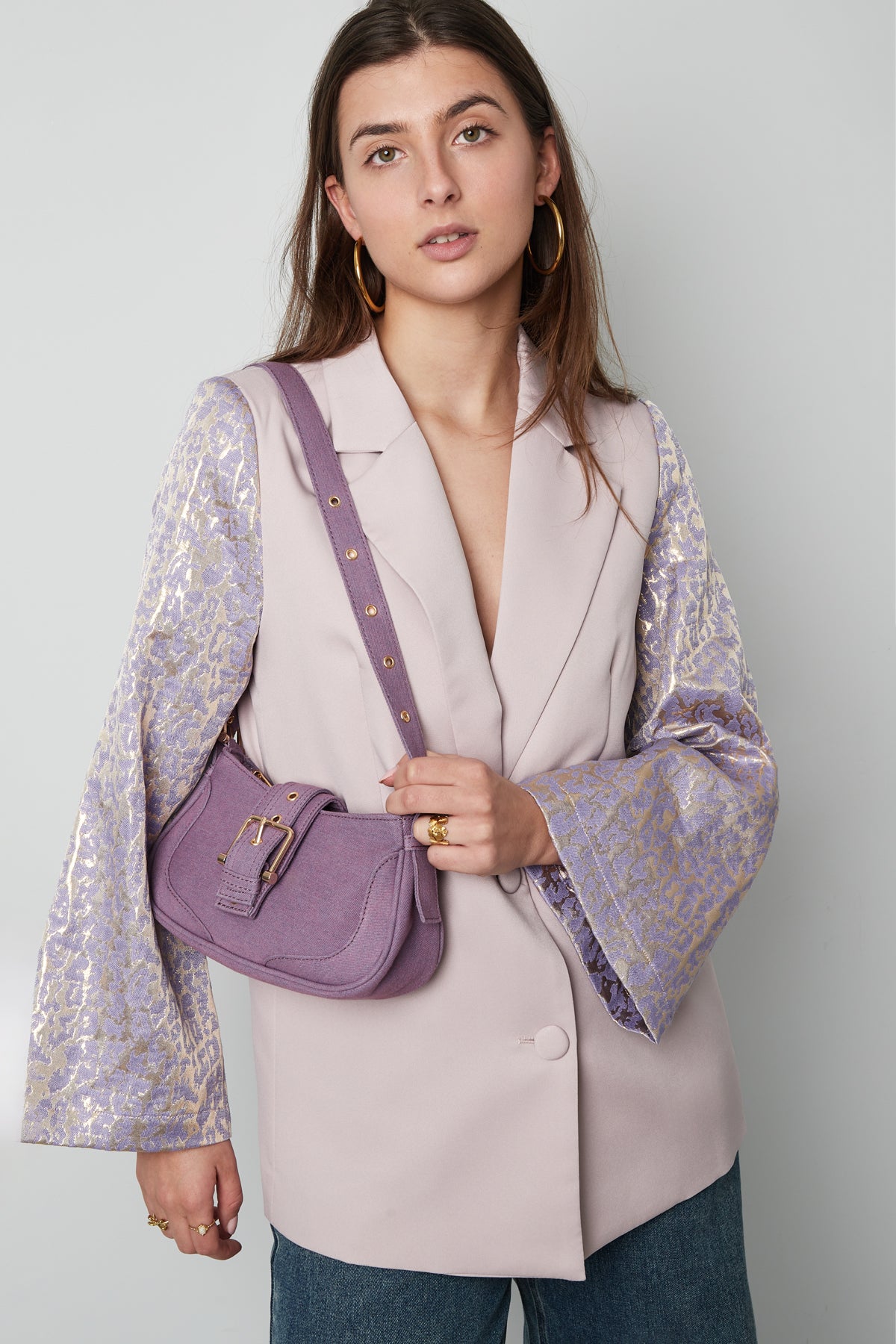 Sac coloré avec détail boucle