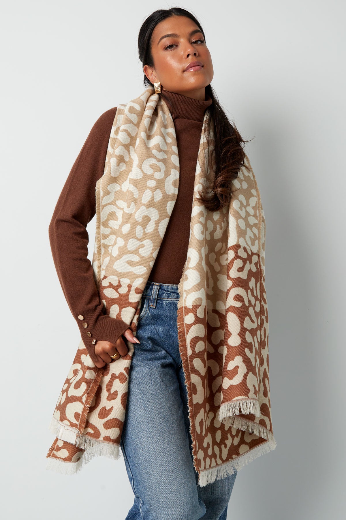 Écharpe d'hiver léopard Lover