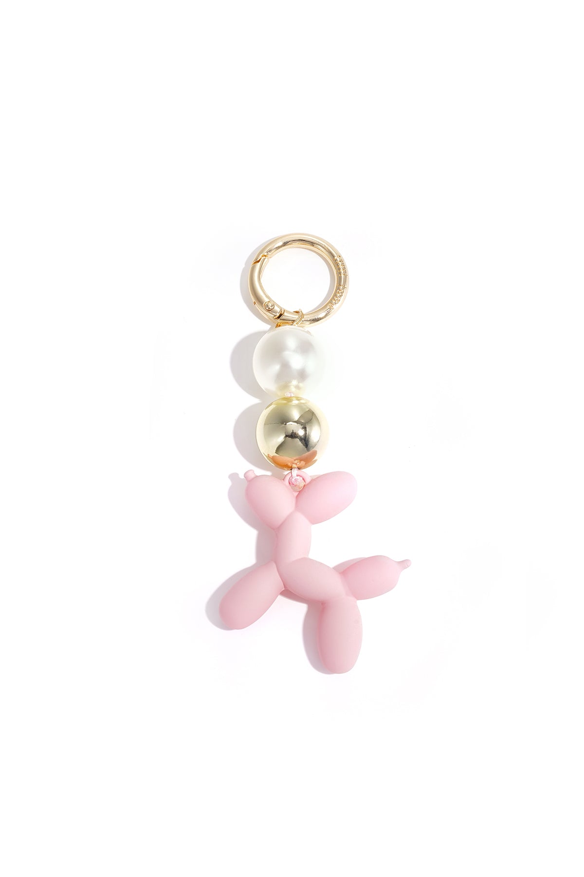 Porte-clés pour sac en forme de chien ballon