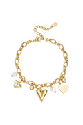 bracelet amour scintillant