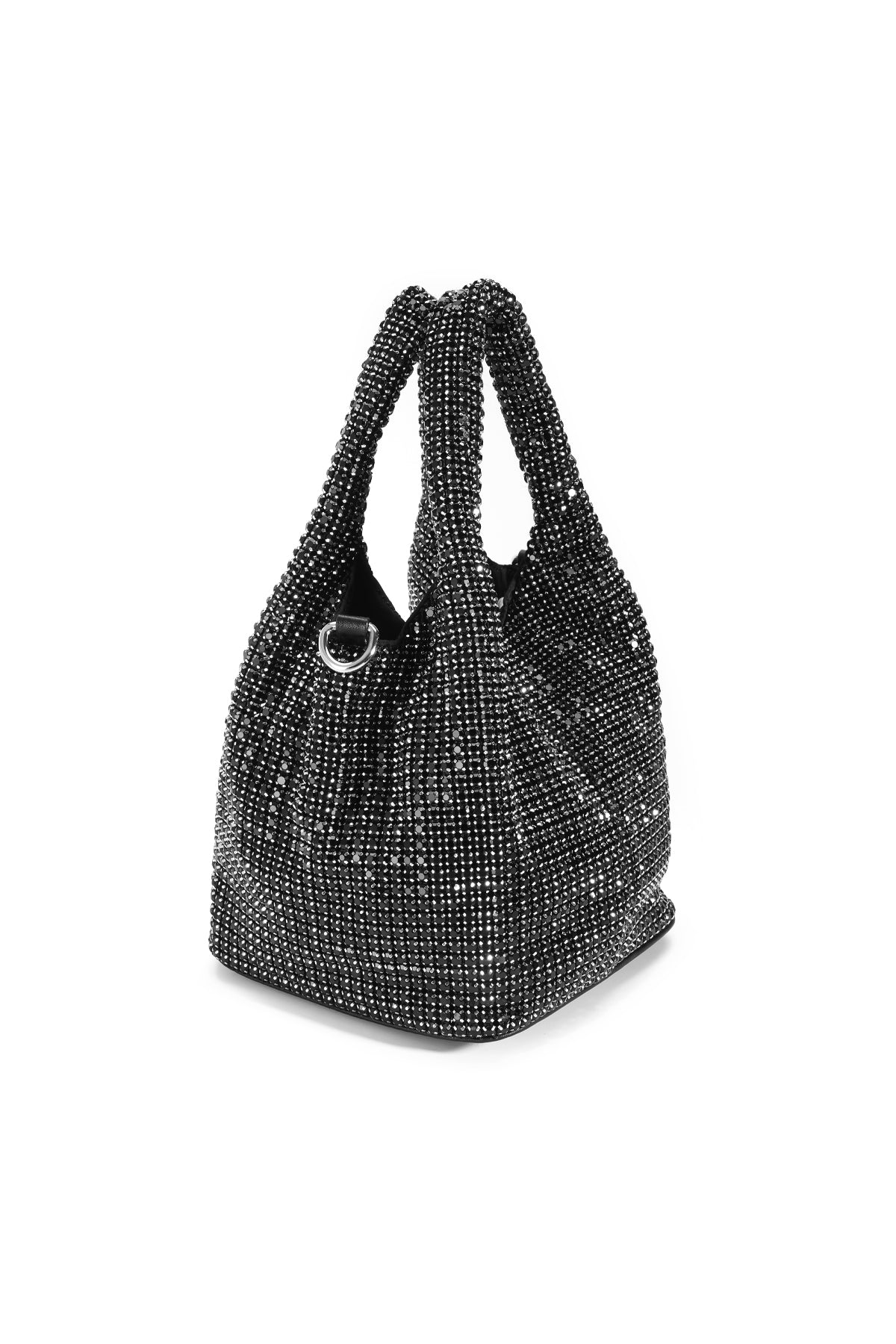 Sacs à main élégants en nylon de couleur unie, accessoires de fête