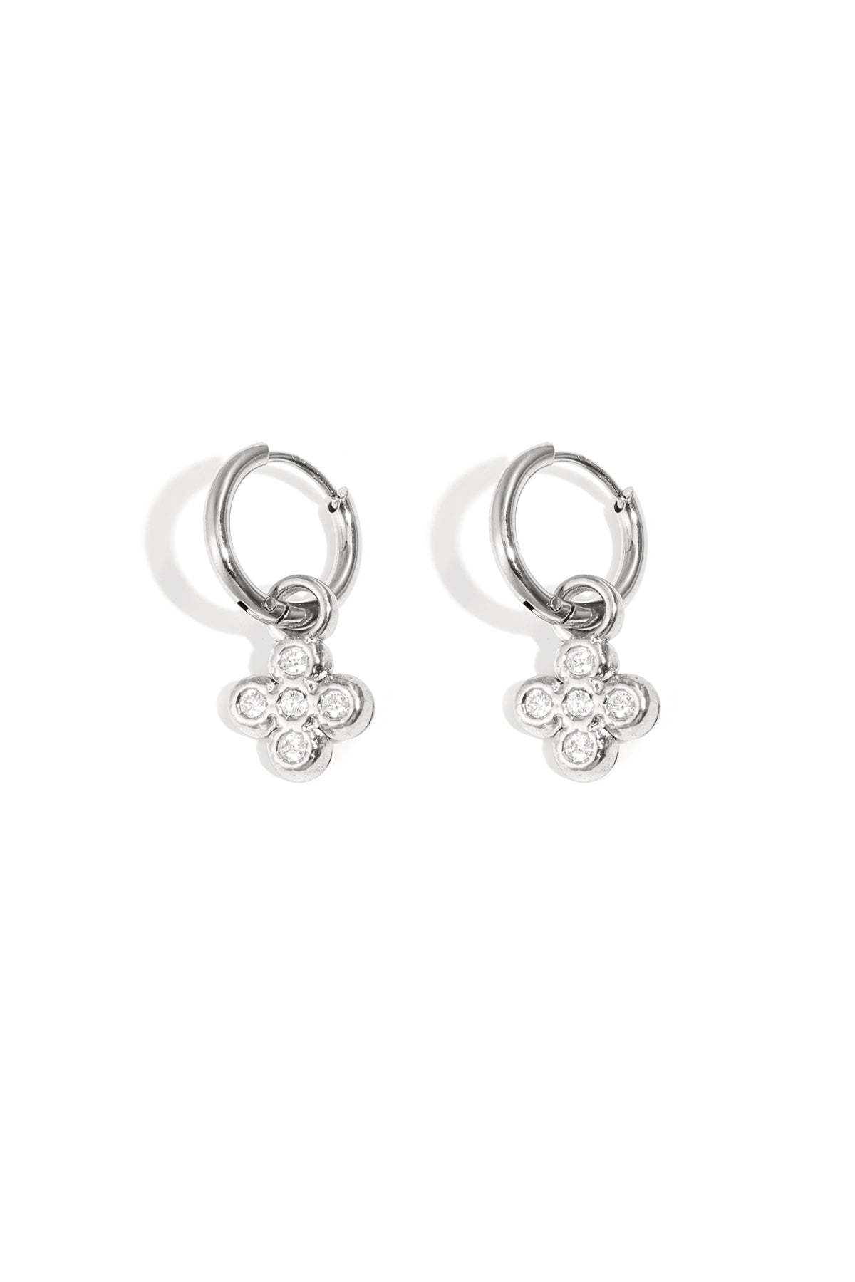 boucles d'oreilles classe trèfle