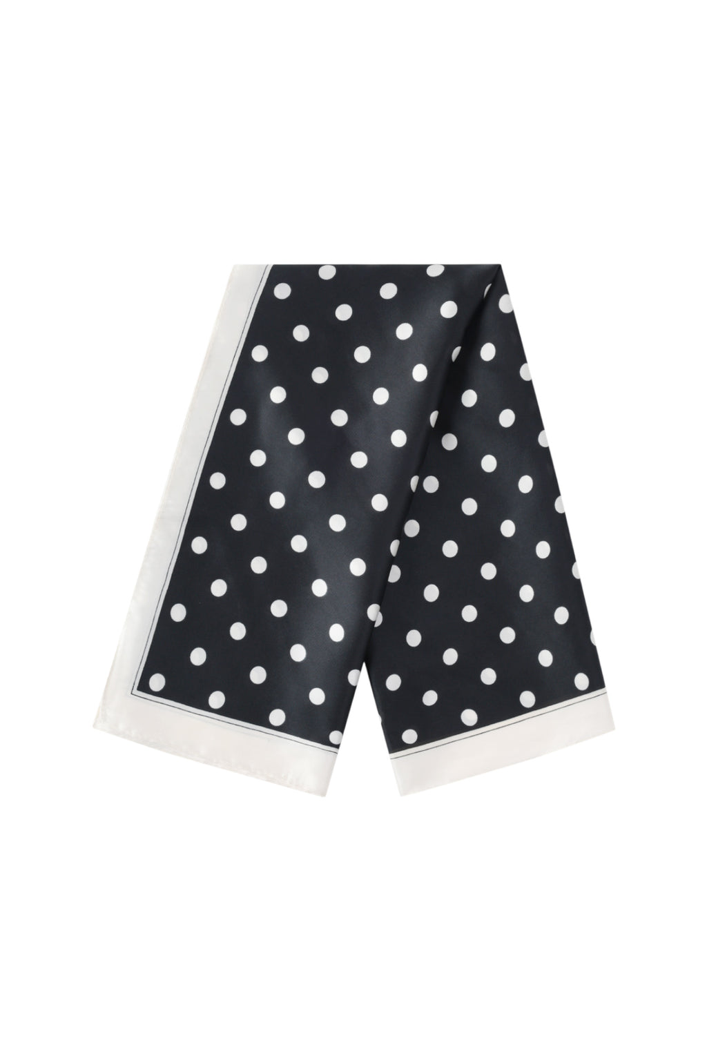 Écharpes d'été à pois, décontractées, en polyester, accessoires quotidiens