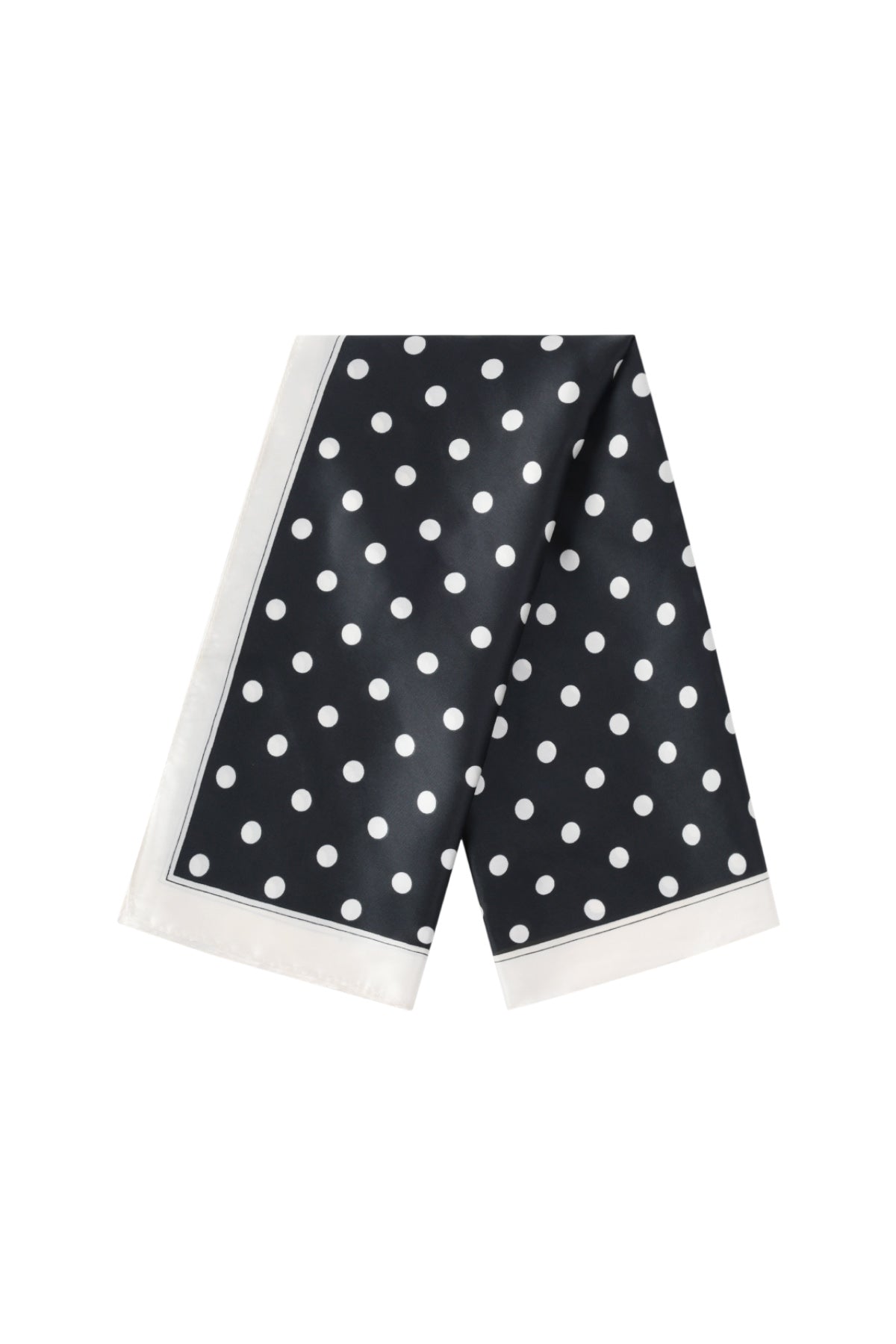 Écharpes d'été à pois, décontractées, en polyester, accessoires quotidiens