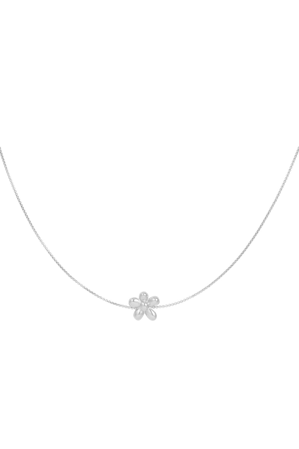 collier à fleurs gonflées