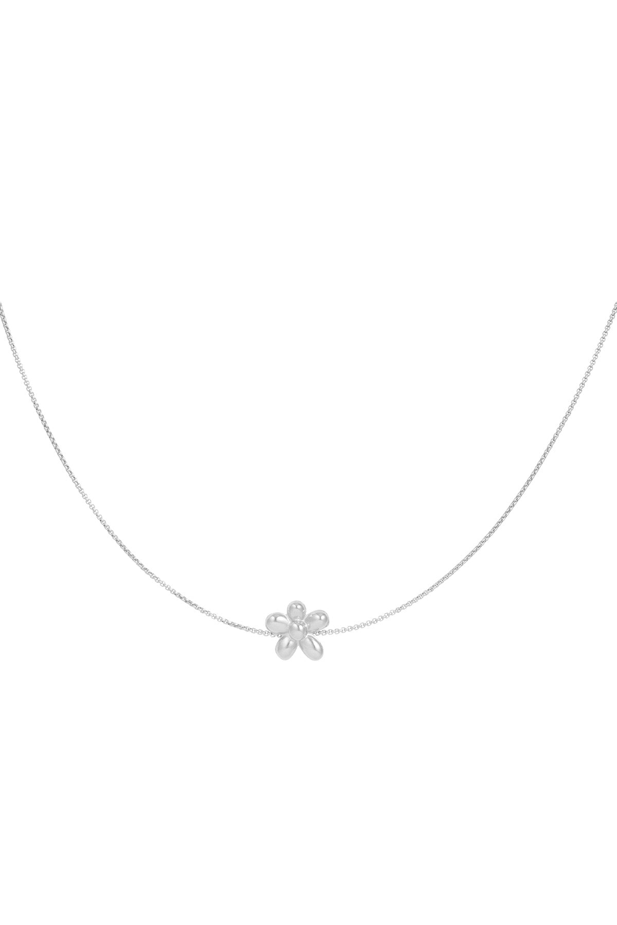 collier à fleurs gonflées