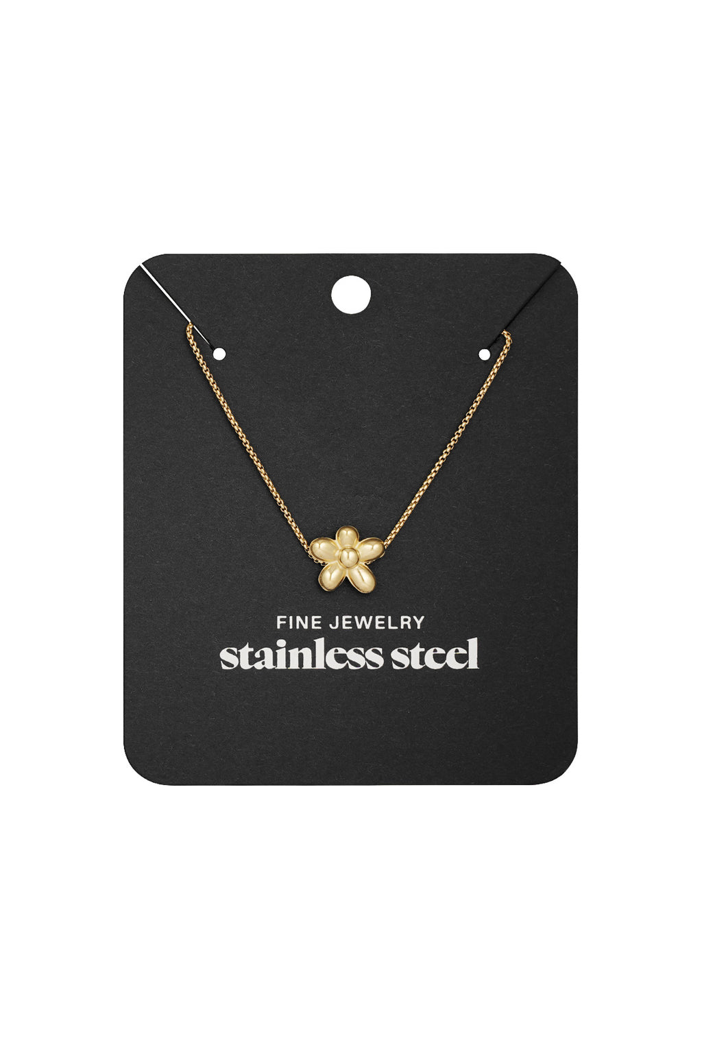 collier à fleurs gonflées