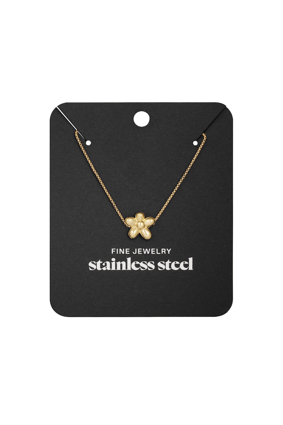 collier à fleurs gonflées