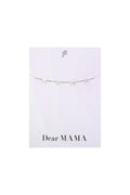 Bracelet Dear Mama Argenté Acier inoxydable