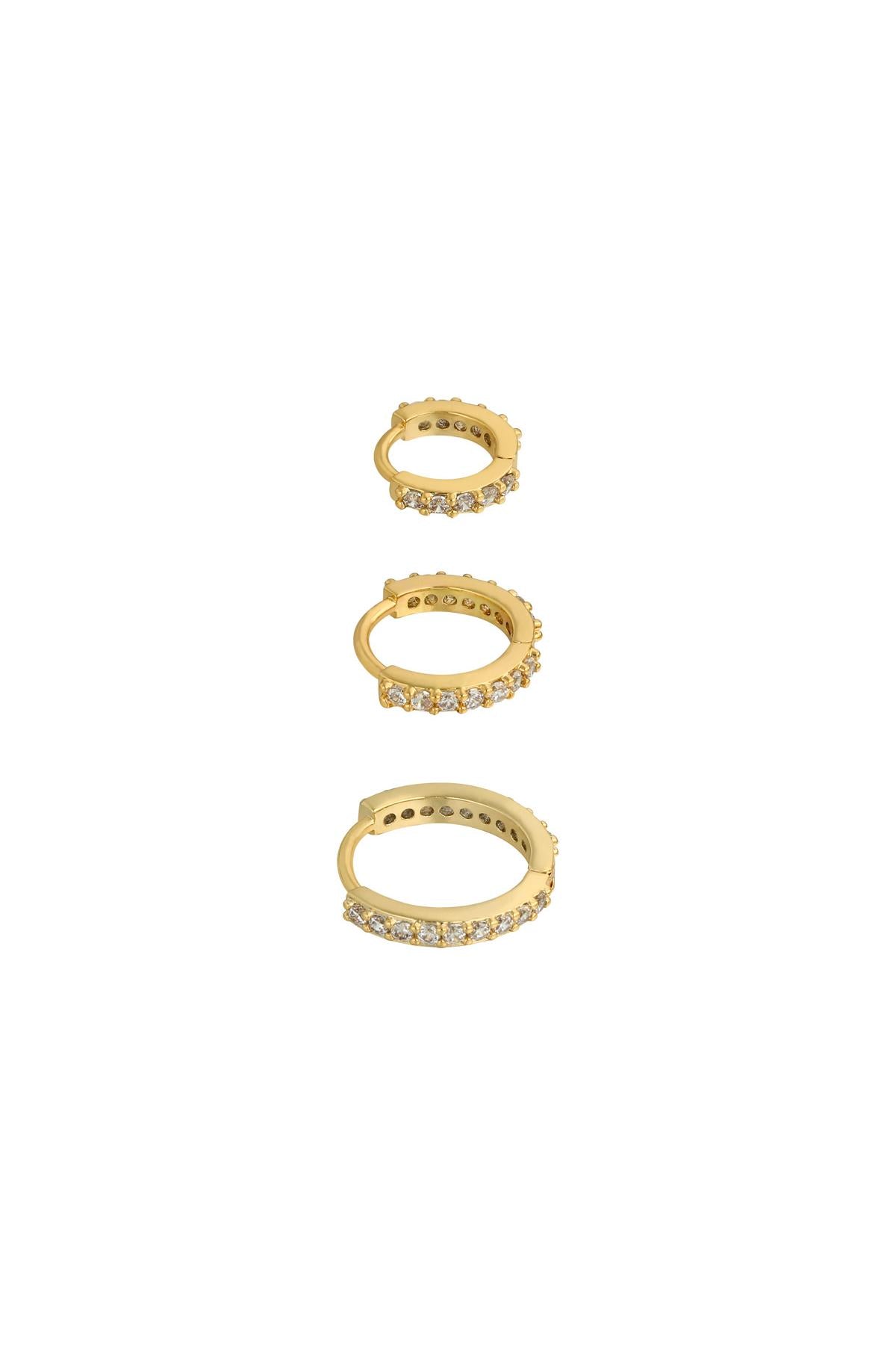Boucles d'oreilles rondes en cuivre