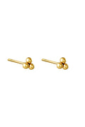Boucles d'oreilles Triple Bullet Argenté Acier inoxydable