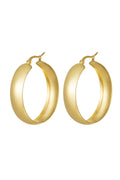 Boucles d'oreilles en acier inoxydable chic