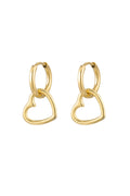 boucles d'oreilles coeur basique