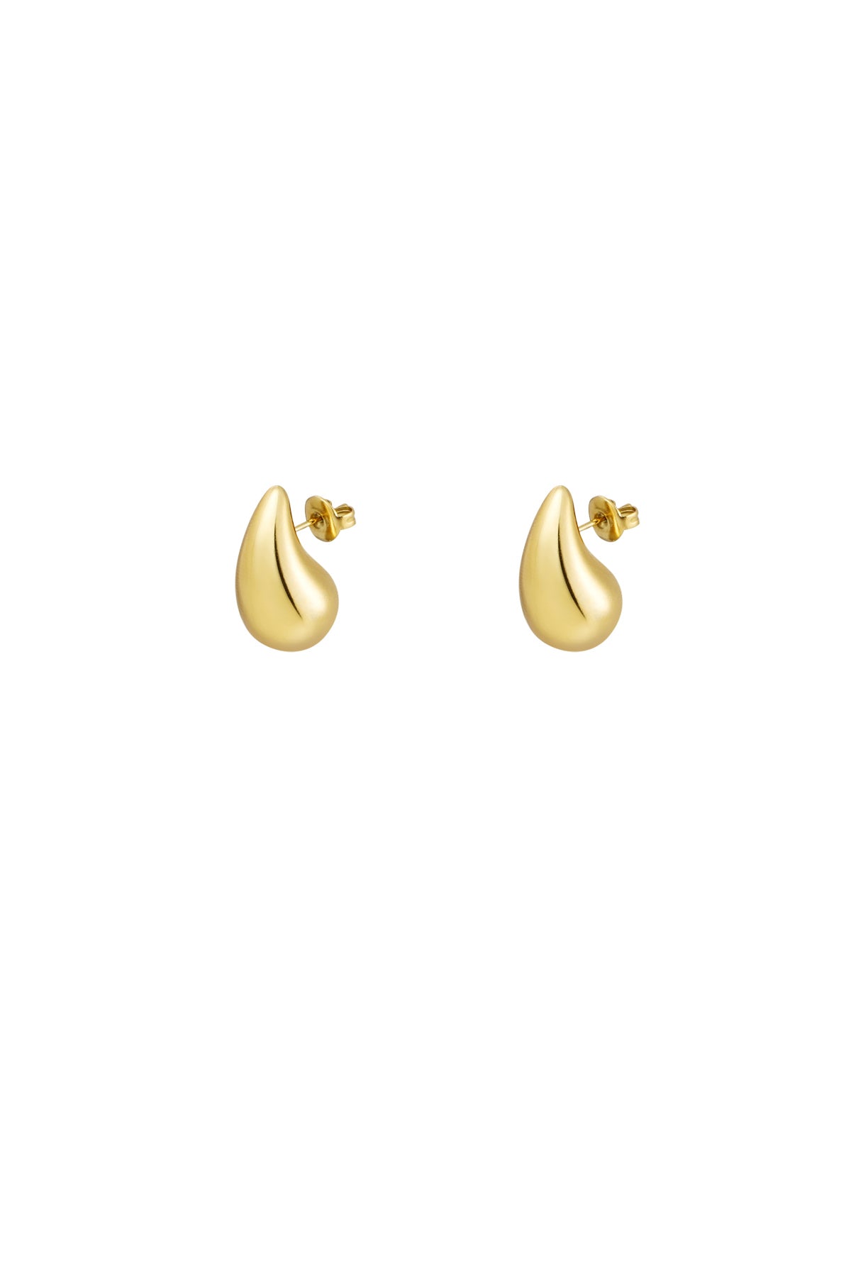 Boucles d'oreilles pendantes mini - doré