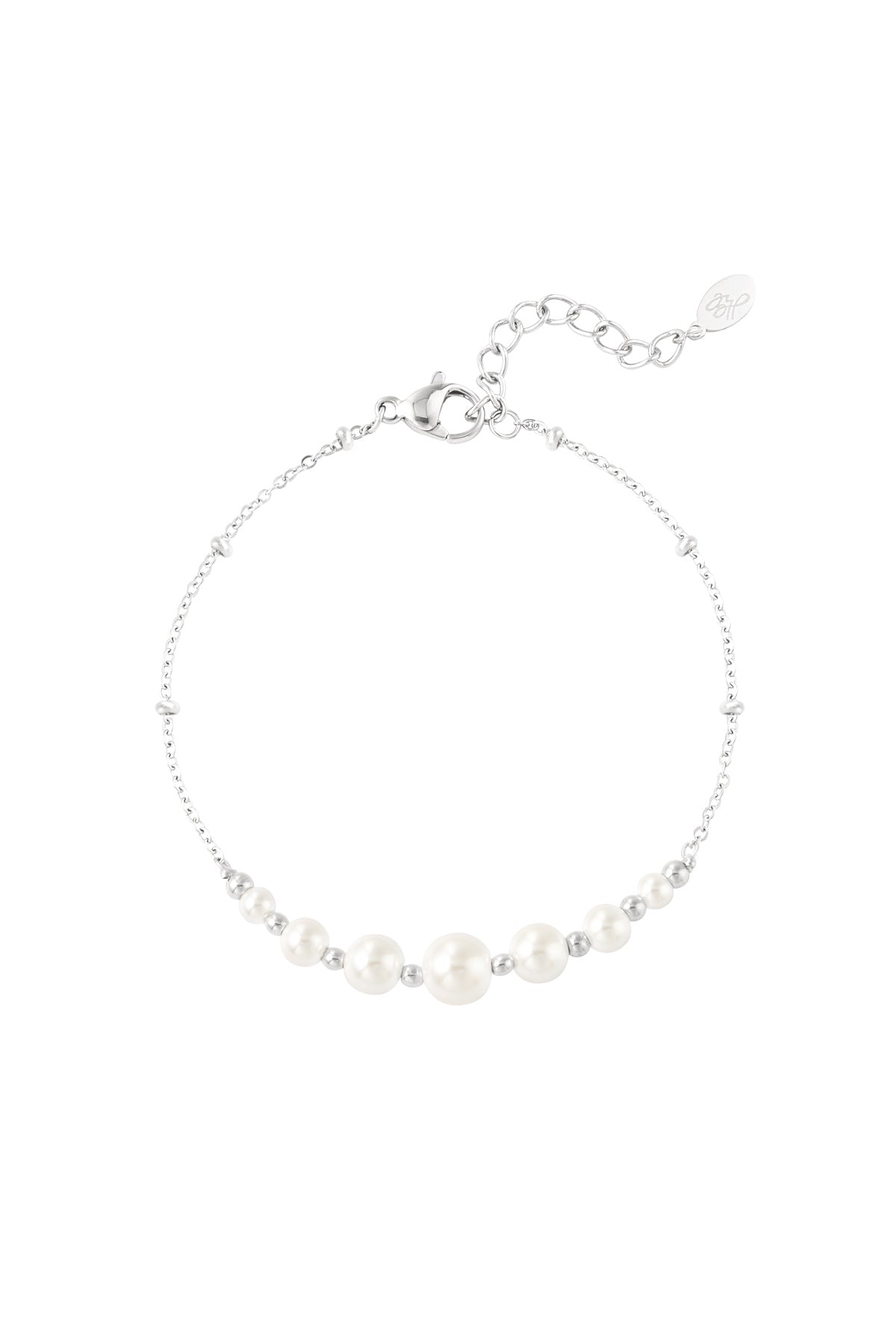 Bracelet de fête en perles - doré