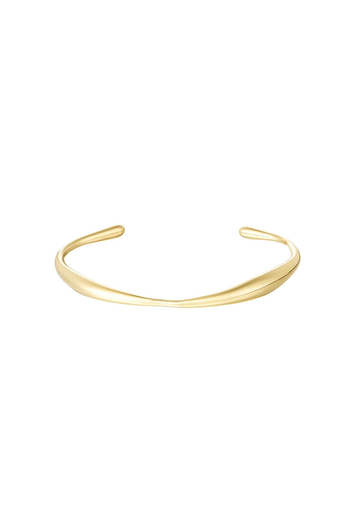 Bracelet forme organique - doré