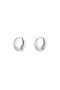 Petites boucles d'oreilles créoles basiques - dorées