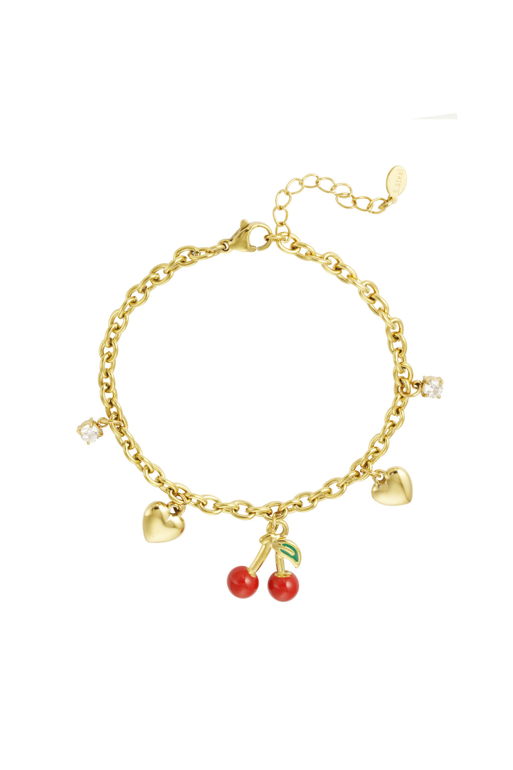 bracelet à breloques cherish