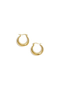 Boucles d'oreilles arquées en acier inoxydable