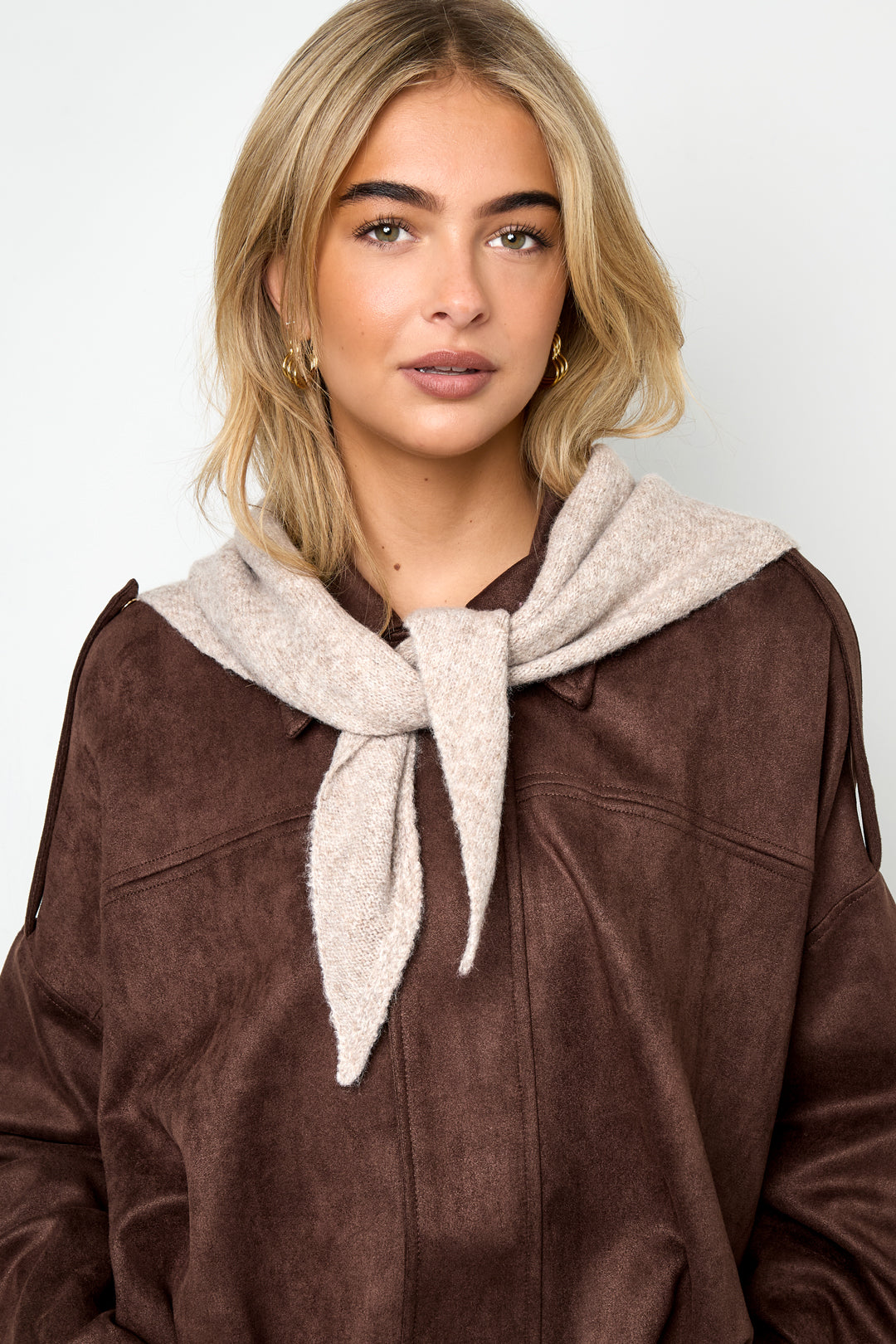 Écharpes d'hiver Couleur unie Décontracté Polyester Accessoires quotidiens