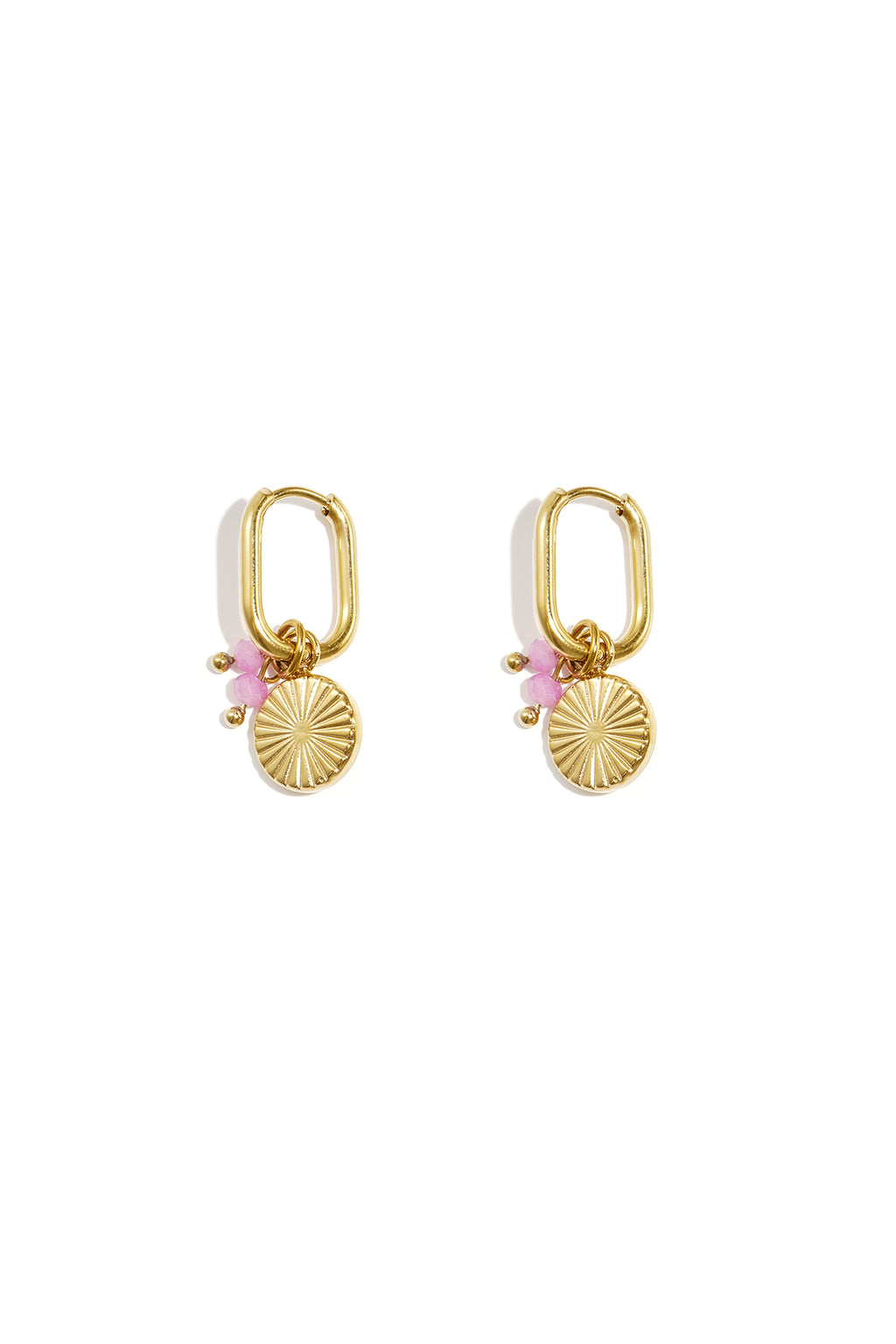 Boucles d'Couleur oreilles soleil d'été
