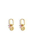 Boucles d'Couleur oreilles soleil d'été