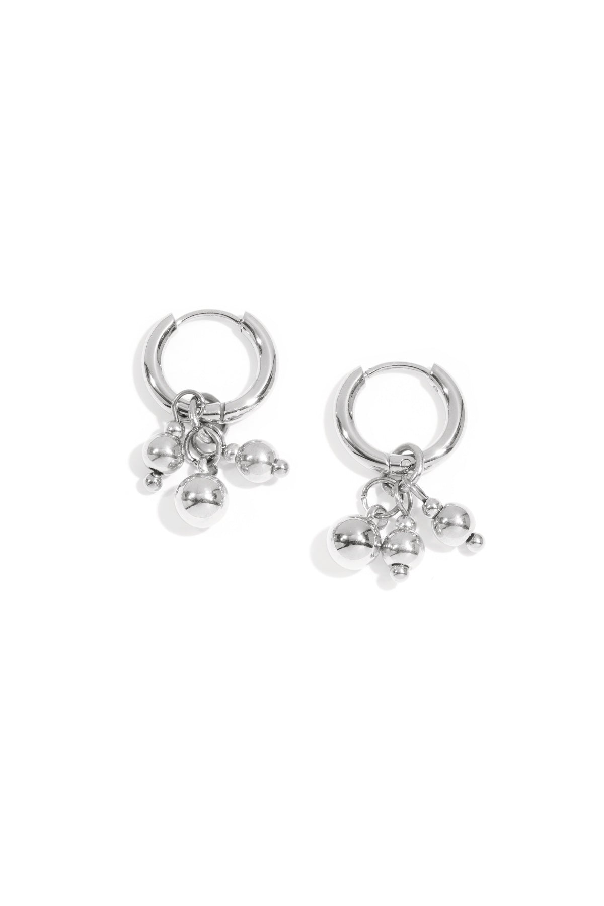 Boucles d'oreilles pendantes en acier inoxydable, forme irrégulière, série décontractée, simple et quotidienne, bijoux pour femmes