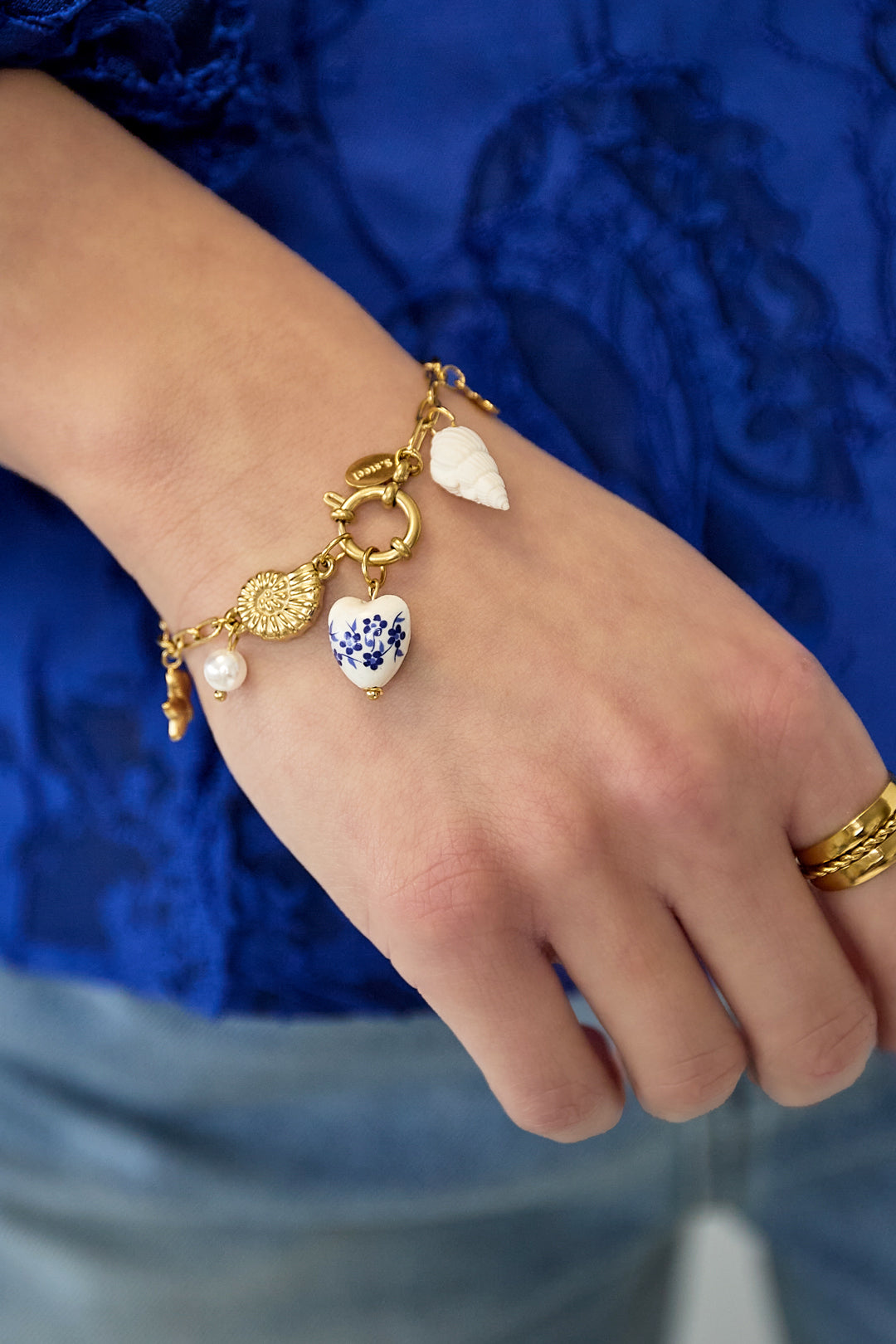 Bracelets à breloques en acier inoxydable en forme d'étoile de mer, collection décontractée et simple pour femmes