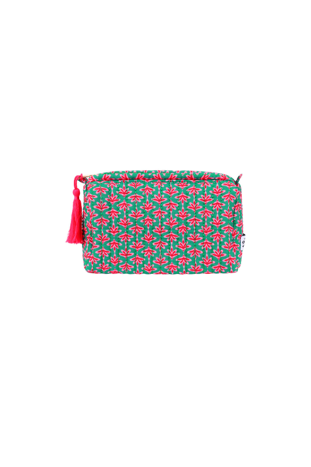 Trousse de maquillage fleurie