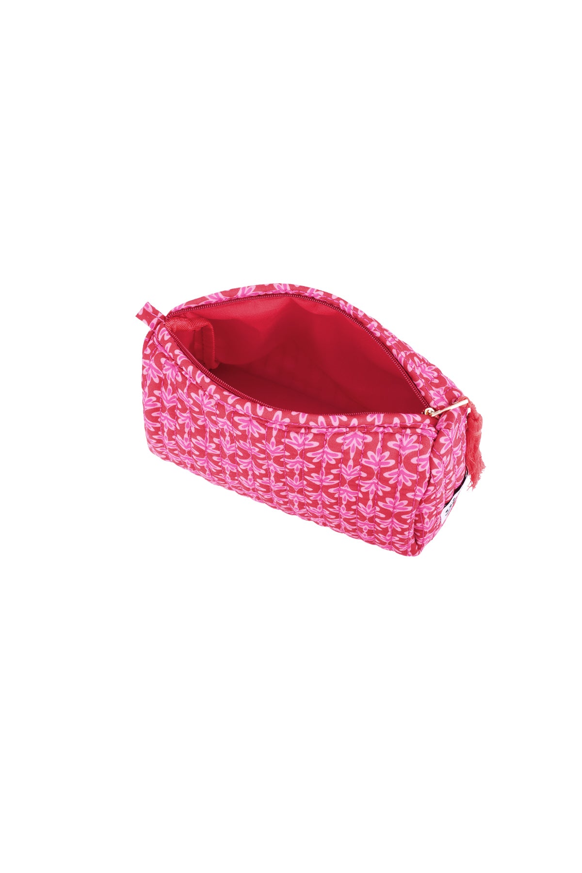 Trousse de maquillage fleurie