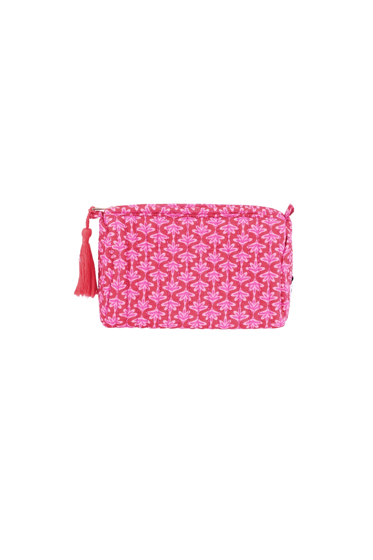 Trousse de maquillage fleurie