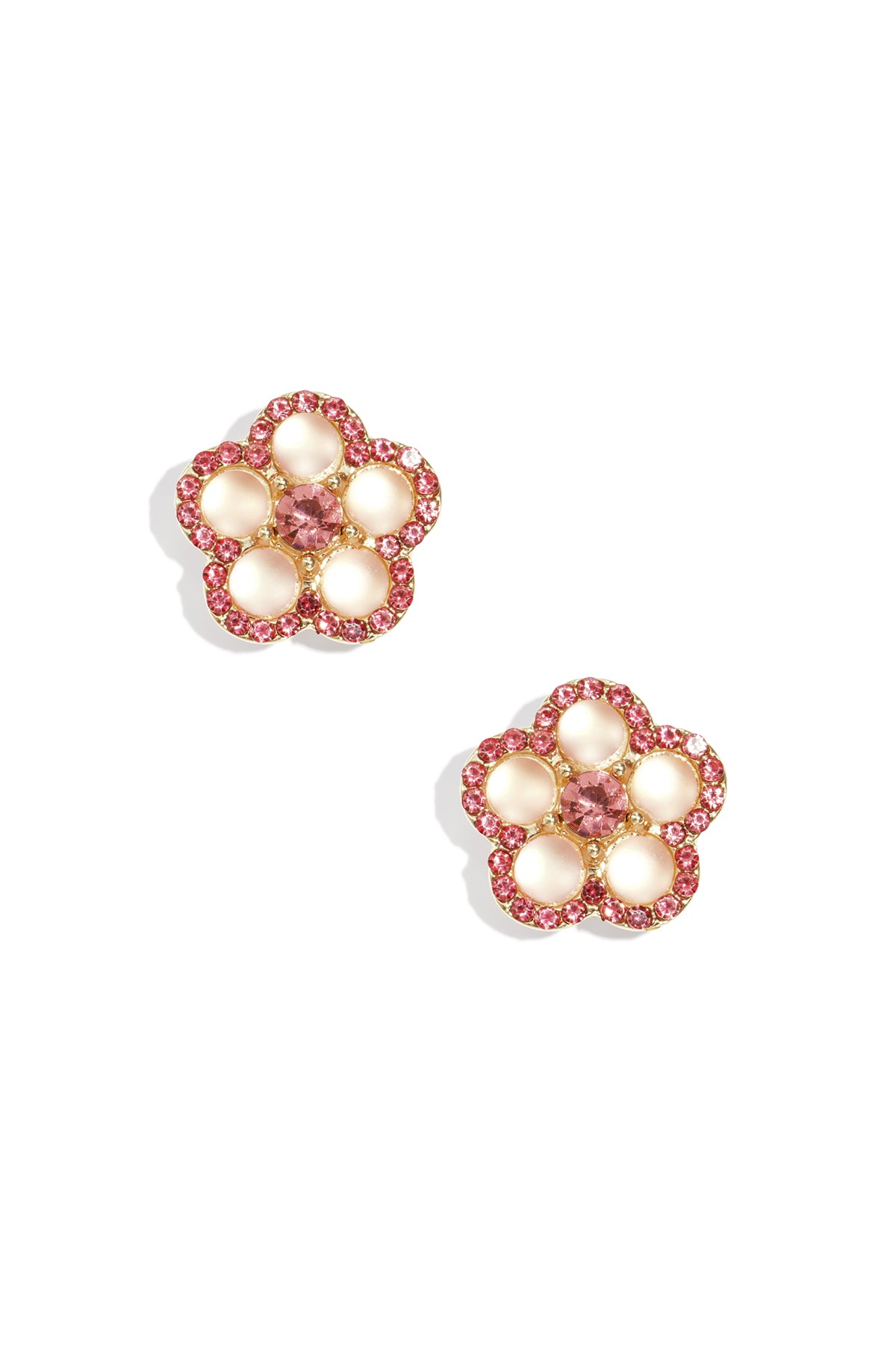 Boutons de manchette en alliage, motif floral, collection décontractée et simple pour femme