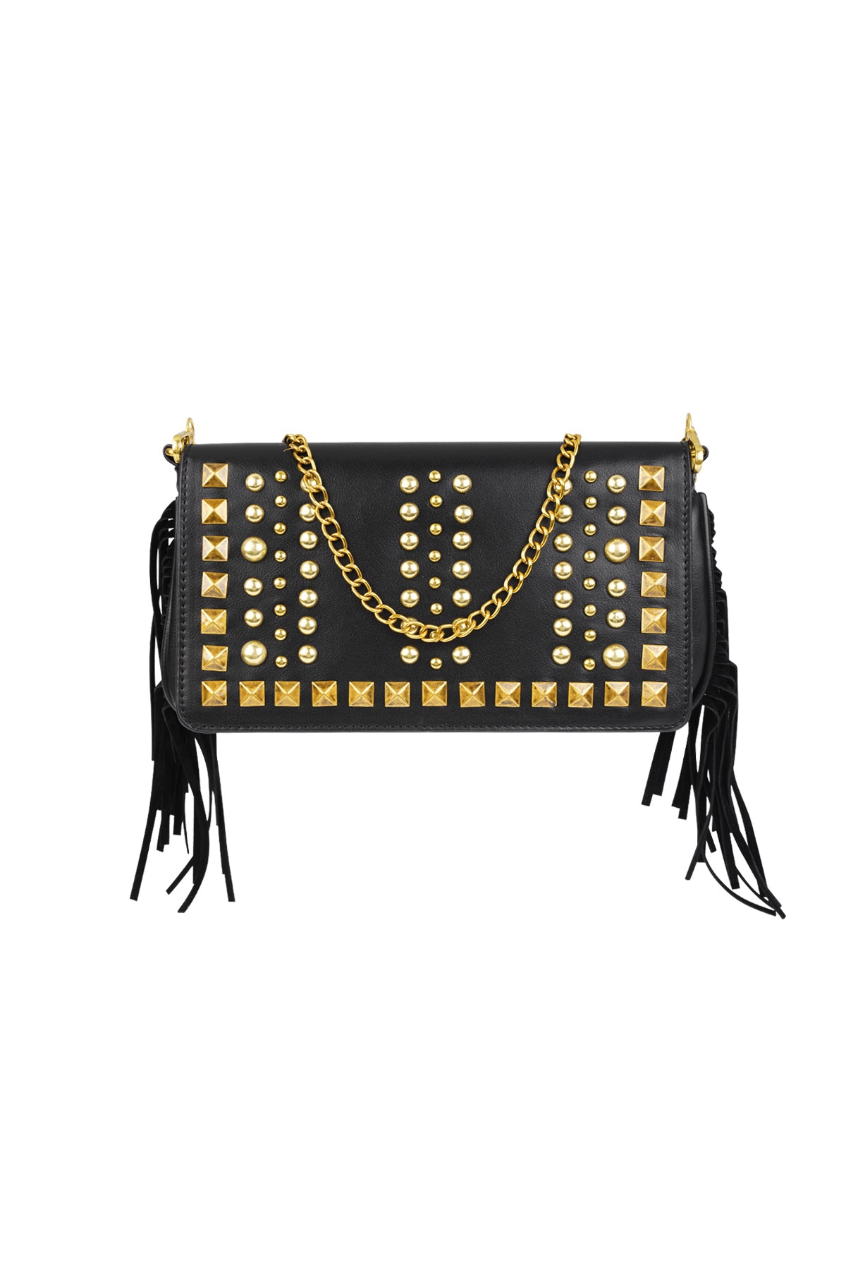 Sacs à bandoulière géométriques punk en PU, accessoires quotidiens