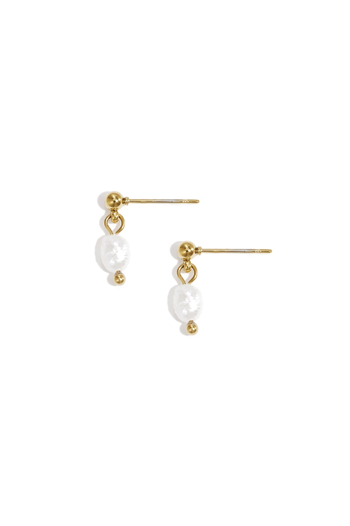 Boucles d'oreilles pendantes en acier inoxydable, forme irrégulière, collection décontractée et simple pour femmes
