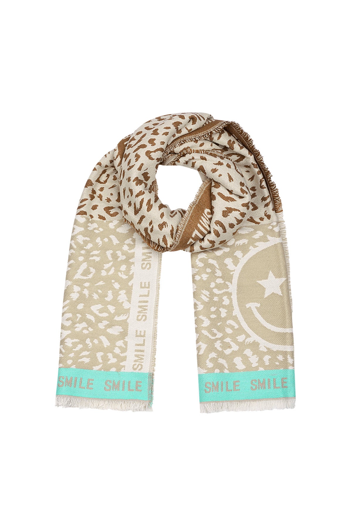 Foulard sourire coloré