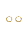 Boucles d'oreilles créoles simples XXS en acier inoxydable