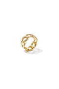 Bague à gros maillons