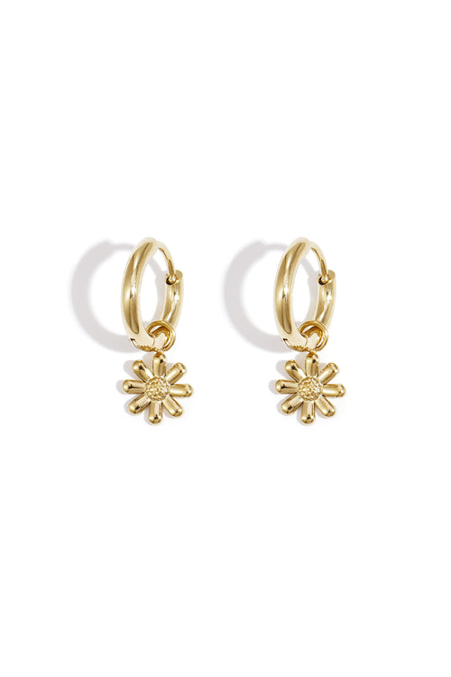 Boucles d'oreilles Little Daisy en acier inoxydable