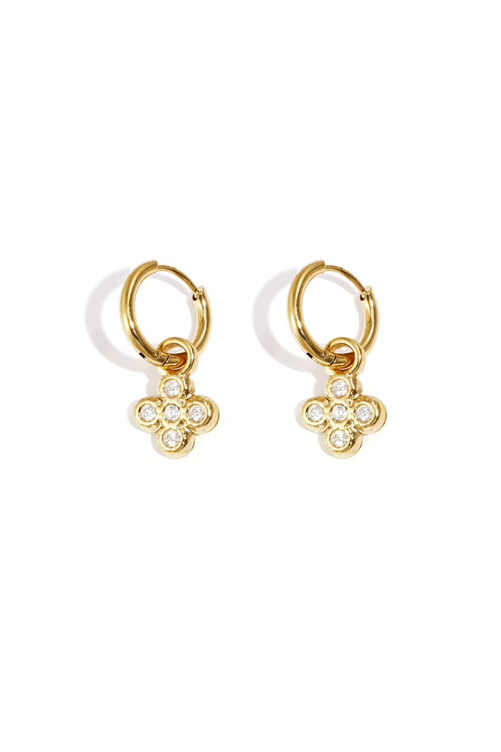 boucles d'oreilles classe trèfle