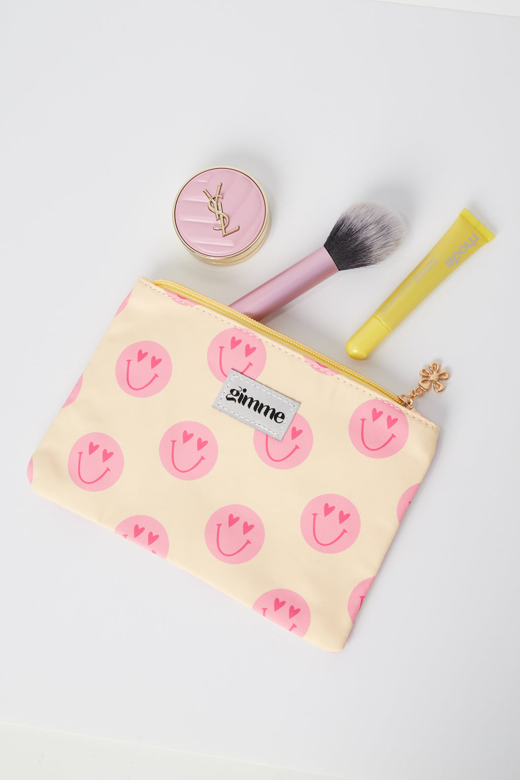 Trousses de maquillage Visage souriant Décontracté Polyester Accessoires quotidiens
