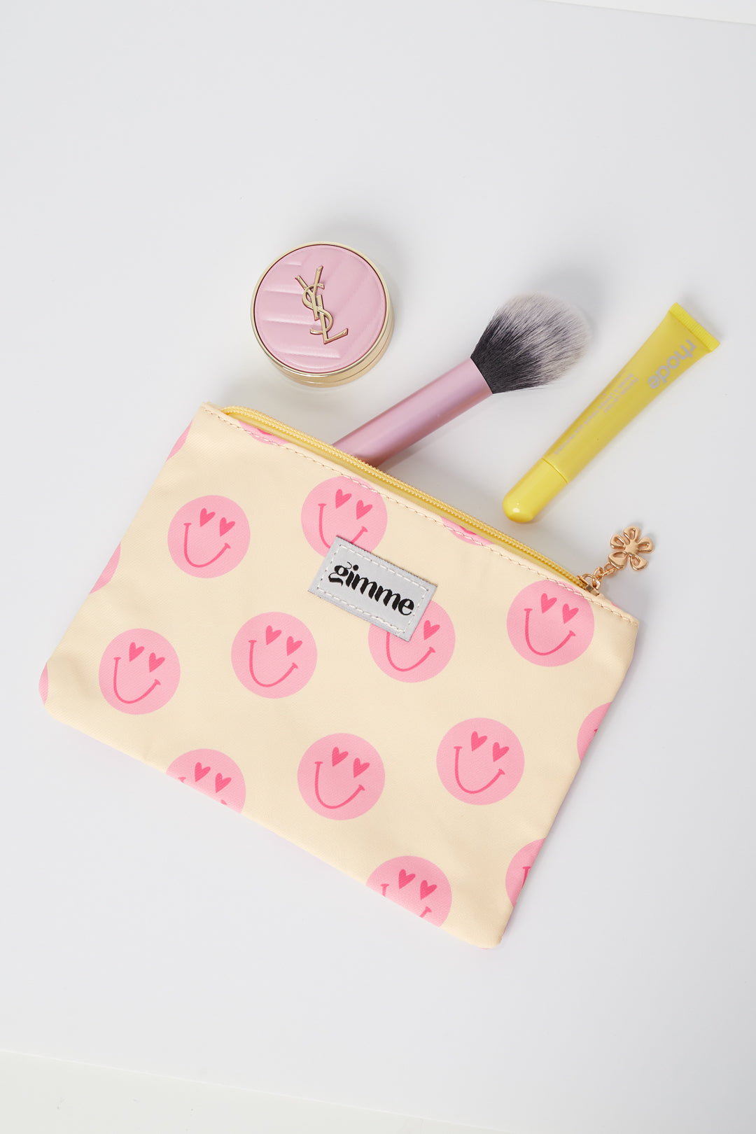 Trousses de maquillage Visage souriant Décontracté Polyester Accessoires quotidiens