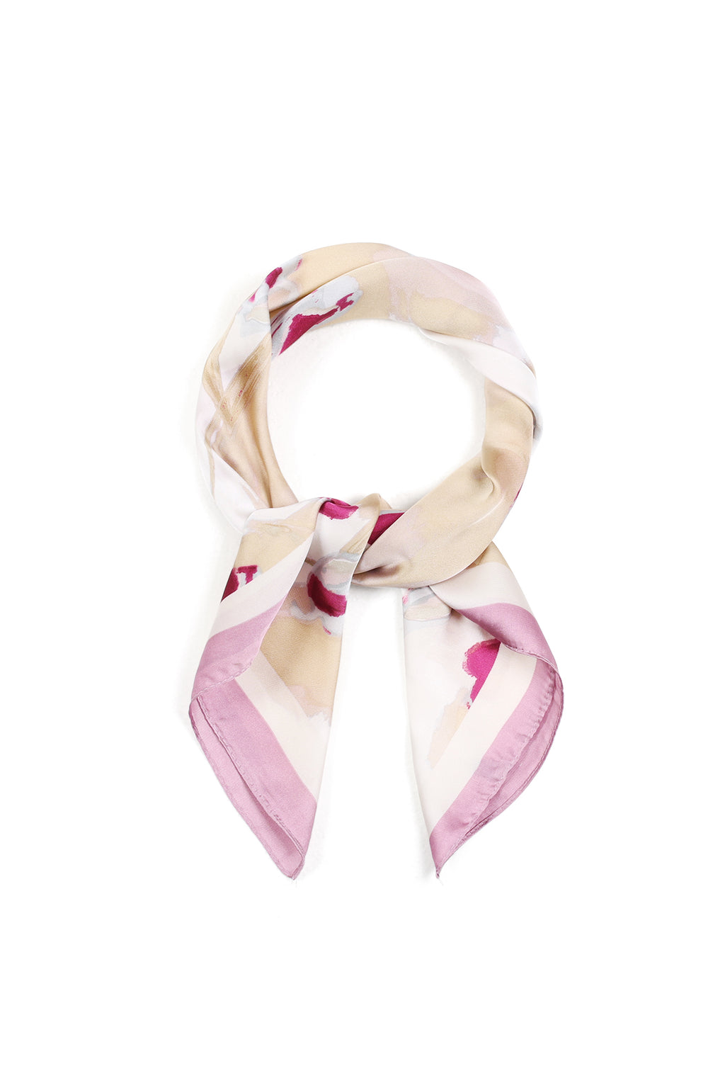Écharpes d'été à fleurs, douces, en polyester, accessoires pour la Saint-Valentin