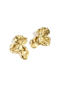 Boucles d'oreilles à tige en acier inoxydable, série Fleur, décontractée, simple et quotidienne, bijoux pour femmes