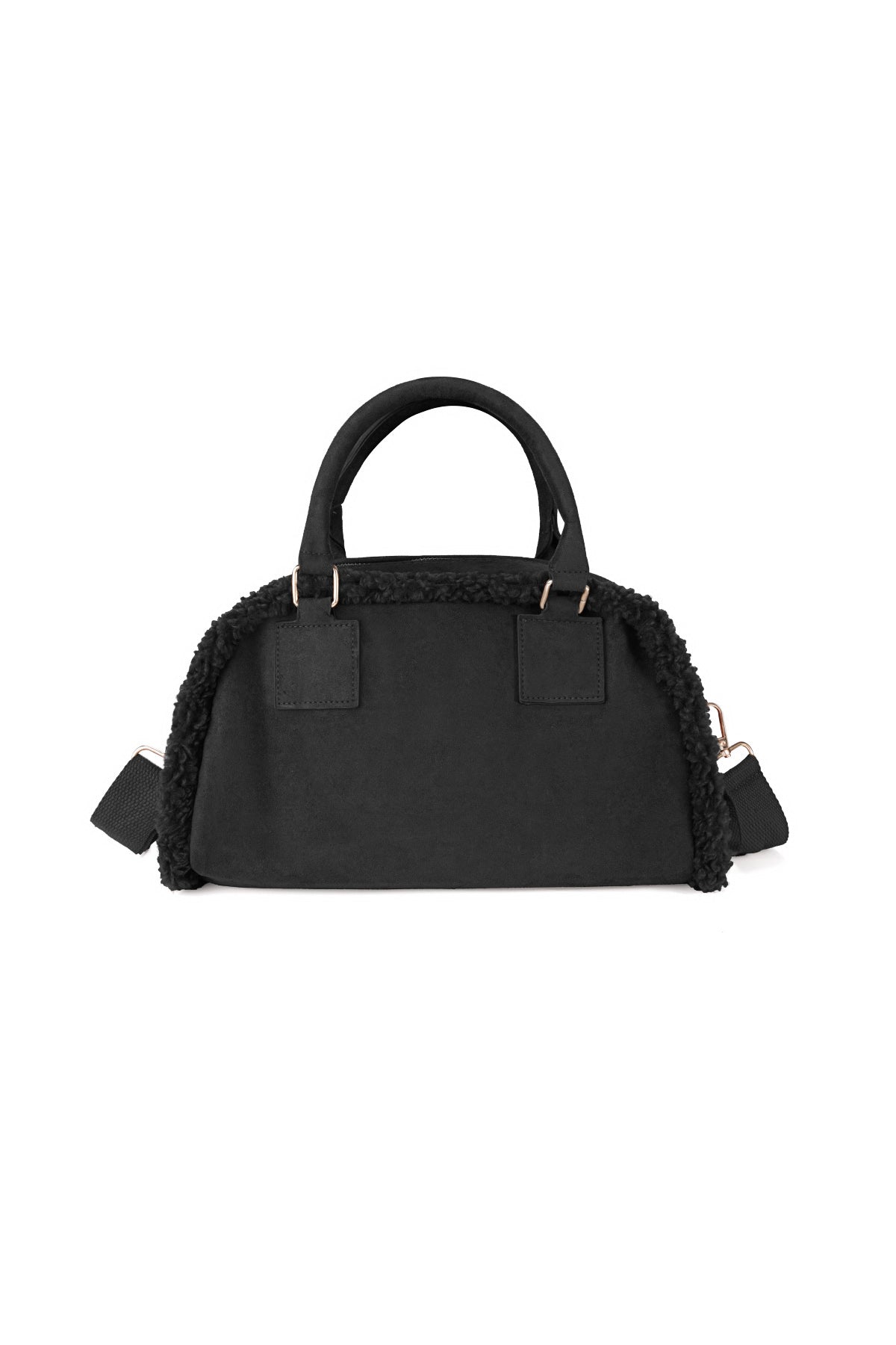 Sac à bandoulière avec détails en peluche
